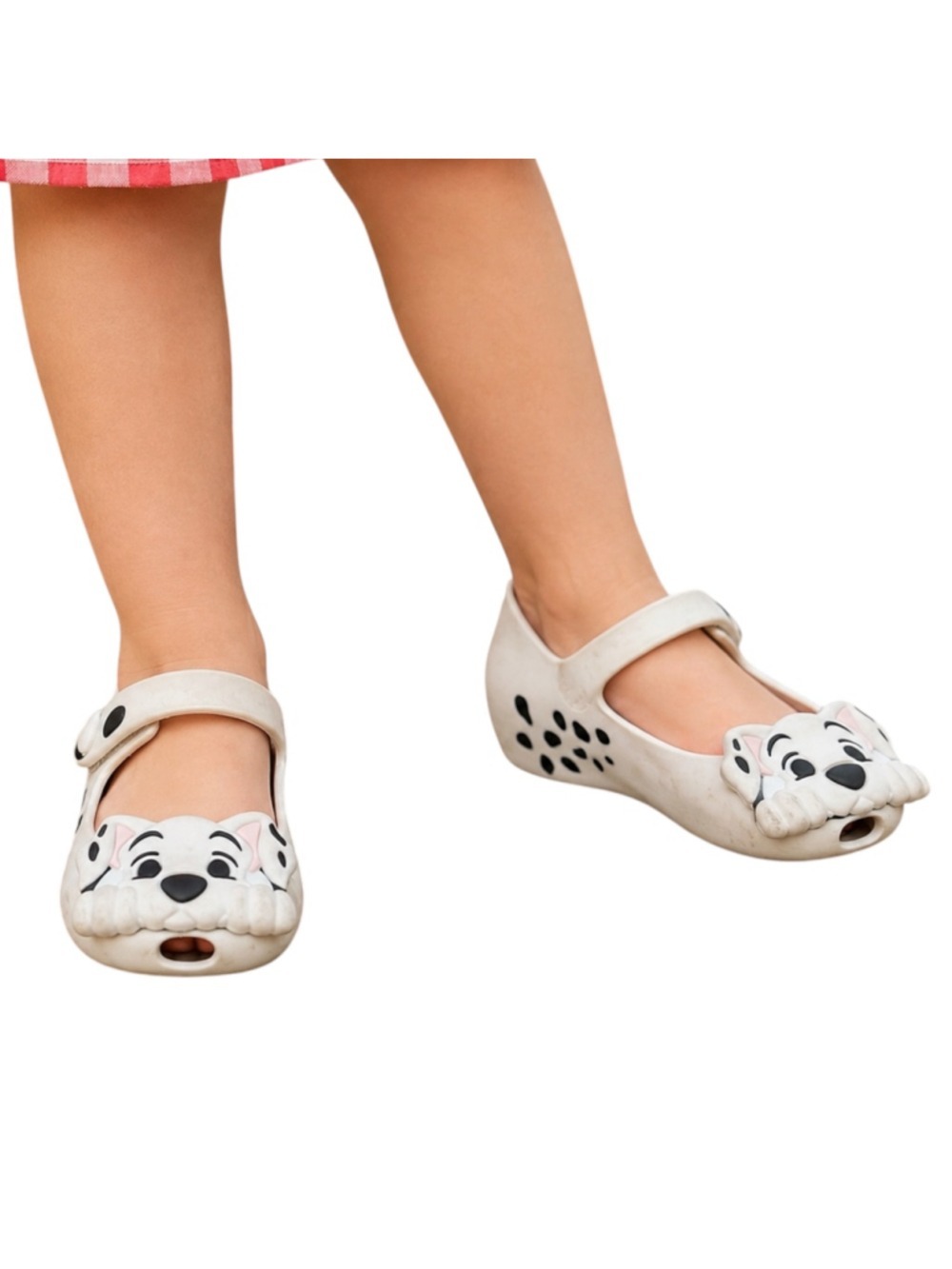 Mini Melissa x Disney 101 Dalmatians Ultragirl Jelly Shoes Girls Size 9